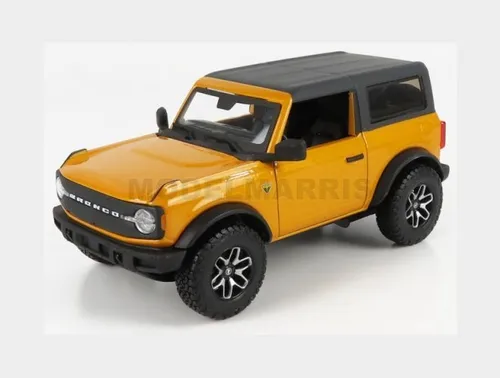 MAISTO 31530Y FORD USA - BRONCO BADLANDS 2021 - GELB MET SCHWARZ - 1/24