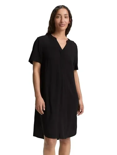 TOM TAILOR Damen Kleid 1046491 in schwarz von Tom Tailor