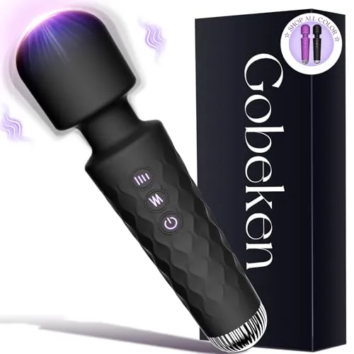 Gobeken Vibrator Vibration für frauen, Dildo APP-Steuerung, Sex Spielzeug für die Frau Paare Männer 10 Intensitäten, Vibratorensets für frauen 20 Frequenzen Sex Toys schwarz Fingerüberzieher
