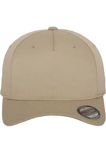 Flexfit Erwachsene Mütze 5 Panel, Khaki, S/M, 6560
