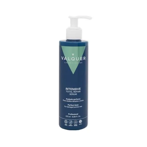Valquer Total Repair Haarserum - Intensivpflege für strapaziertes Haar - Haarserum für intensive Reparatur von trockenem und geschädigtem Haar. Mit Panthenol und Vitamin E für Glanz und Geschmeidigkeit. Ideal für alle Haartypen, vegan und in Spanien hergestellt.