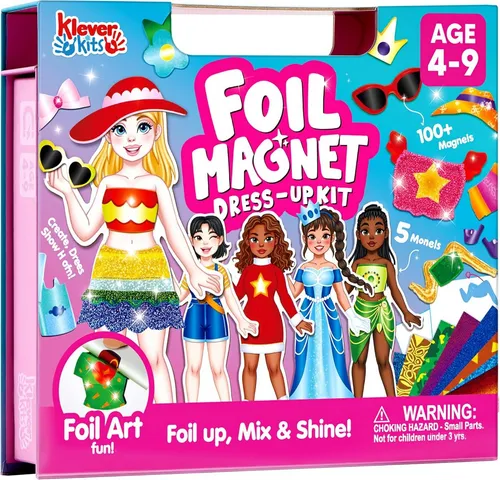 Klever Kits Kreativset Klever Kits Magnetische Puppen für Mädchen ab 4 Jahren