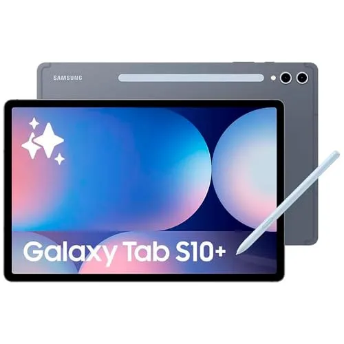 Galaxy Tab S10+ 256GB - Tablet-PC grau, Android 14, 5G, leistungsstarker MediaTek Dimensity 9300+ Prozessor und 12 GB RAM für müheloses Multitasking