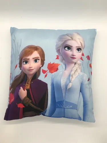 Dekokissen Frozen 2  Kissen 40 x 40 cm, Kuschelkissen, Bettwäsche