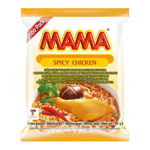 90g Mama Instand Nudelsuppe Hühnchengeschmack Mama Chicken Flavour
