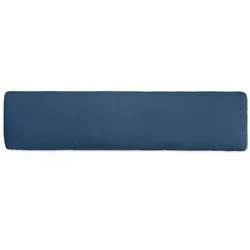 Traumschlaf Basic Single Jersey Seitenschläferkissen Bezug 40x180 cm | dunkelblau - blau