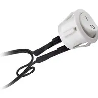 SOTECH Wippschalter Weiß mit MiniAMP Stecker