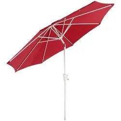 Sonnenschirm Asti, Gartenschirm Ø 3m Neigbar, rot