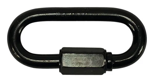 Pösamo Rapidglieder schwarz-verzinkt 6 mm in schwarz von Pösamo