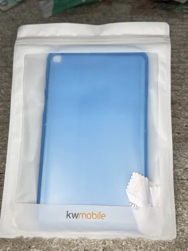 Silicon Case - Samsung Galaxy Tab A 8.0 2019 - Blue/Transparent