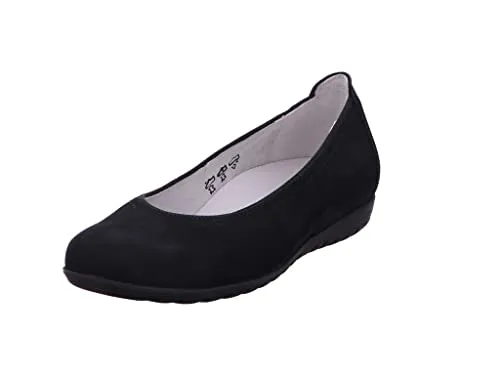 Waldläufer Damen Slipper Hesima 329051191/001 schwarz 588144 - Bequeme Slipper für Damen in elegantem Schwarz, ideal für den Alltag und mit herausragendem Tragekomfort.