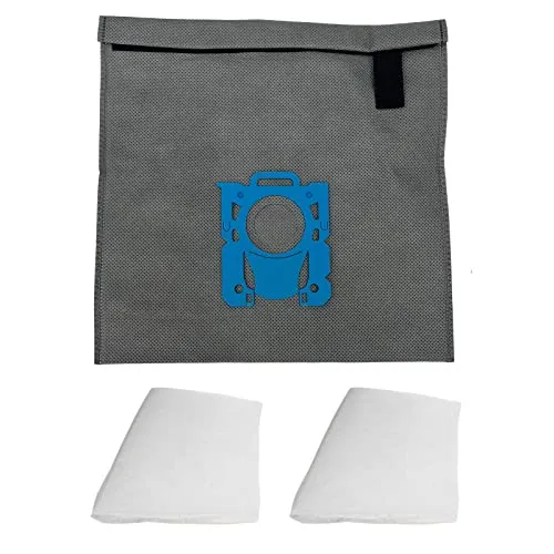 Wiederverwendbarer Dauer-Textil-Staubsaugerbeutel kompatibel für AEG VX9-2-ÖKO Staubsauger (Serie X Performance)