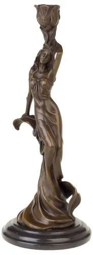 Kerzenständer Bronze von Aubaho