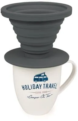 Camp4 Silikon-Kaffeefilter, dunkelgrau von CAMP4