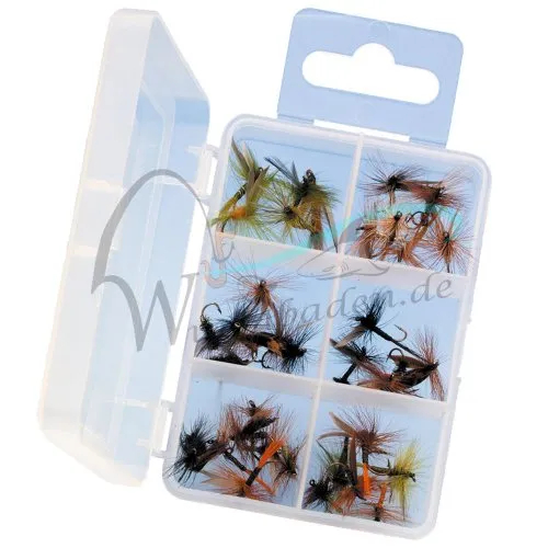Behr Unisex-Adult 2329030 Trockenfliegen, Standard - Hochwertige Trockenfliegen für Angler, ideal für verschiedene Gewässer. Perfekt für Hobbyisten und Profis, die auf Qualität setzen.