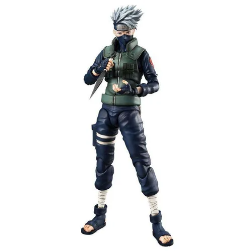 Megahouse Naruto Shippuden Kakashi Variable Action Heroes DX Figur 24 cm - Actionfigur aus PVC, 24 cm groß, ideal für Naruto-Fans, detailgetreu und beweglich für spannende Spielmomente.