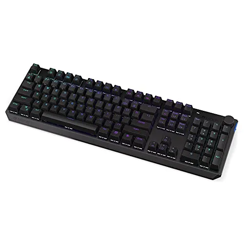 ENDORFY Thock Wireless Red - Vollformat Wireless Mechanische Tastatur - Tastaturen mit programmierbarer RGB-Beleuchtung, abnehmbarem Kabel und PBT-Tastenkappen für ein langlebiges und individuelles Tipp-Erlebnis.