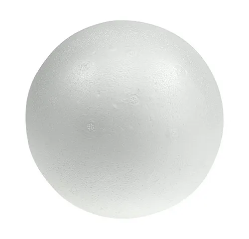 Viana Bastelband Styroporkugel Ø12cm Set 5St Basteln Deko Weiß