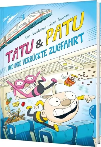 Tatu & Patu 5: Tatu & Patu und ihre verrückte Zugfahrt: Lustiger Kindercomic über eine abenteuerliche Zugreise (5)