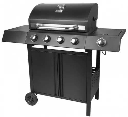 PROREGAL® Gasgrill RIBEYE mit 4 Brennern und Seitenkocher von PROREGAL®