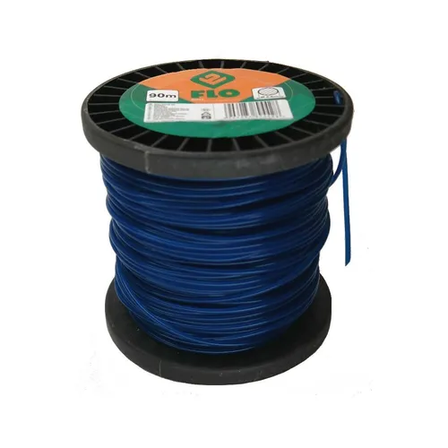  Mähfaden rund 2,4 mm 90 m Trimmerfaden Freischneider 0,11€/m