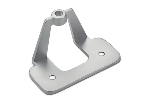 SO-TECH® Möbelbeschlag Griffadapter für Schiebetüren, maximale Türdicke 20 mm (1 St), Möbelgriffadapter für Faltschiebetüren, Chrom matt