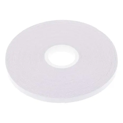 POFET 1 Stück Weißes doppelseitiges Klebeband Steppband Abwaschband Nähen Begriffe & Zubehör 21,8 Meter
