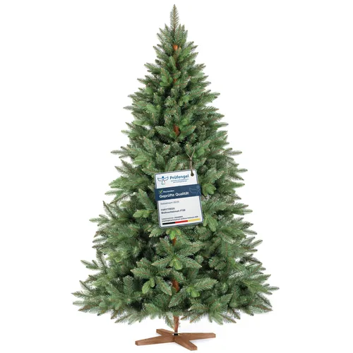 Produktbild FAIRYTREES Weihnachtsbaum künstlich, Nordmanntanne Premium 180 cm