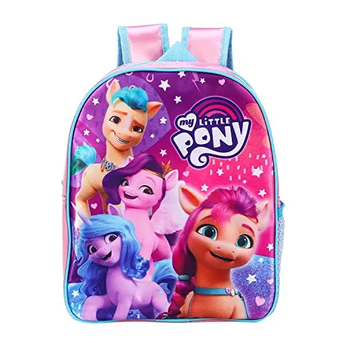 TDL My Little Pony Rucksack, Schultasche für Kinder, Reisen, niedliches Zubehör für Mädchen, Merchandise-Geschenke, 4236, mehrfarbig, One size