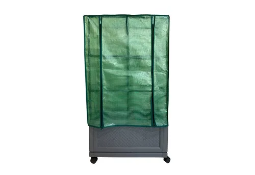 HTI-Living Gewächshaus mit Rollen 60x30x106 cm - Garten-Zubehör mit praktischem Design, ideal für Pflanzenpflege dank mobiler Rollen und robustem Kunststoffmaterial.