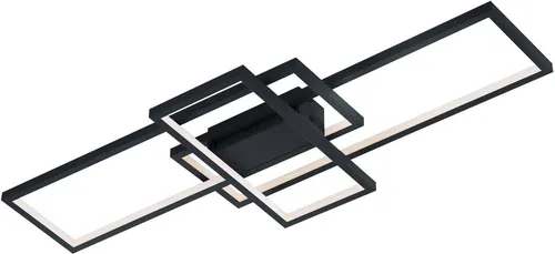 TRIO Leuchten LED Deckenleuchte Thiago - Moderne Smart Home Deckenlampe mit Fernbedienung, Dimmfunktion und Farbwechsel für individuelle Lichtstimmungen. Ideal für jedes Zimmer!