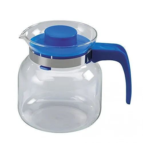 Glaskanne 1,2L mit PP-Deckel und Griff