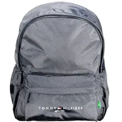 Tommy Hilfiger Rucksack mit Taschen und verstellbaren Gurten - Stylischer Rucksack aus 100 % recyceltem Polyester mit verstellbaren Gurten, ideal für den Alltag. Praktische Außentaschen und elegantes Design mit ikonischem Logo.