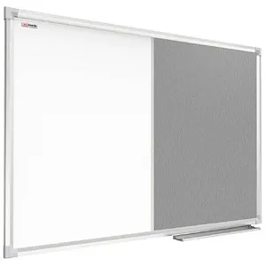 ALLboards Whiteboard-Pinnwand 60,0 x 40,0 cm Textil weiß