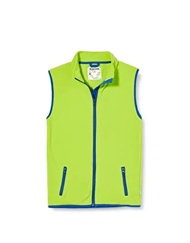 Fleece-Weste farbig abgesetzt