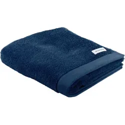 TOM TAILOR Handtuch - Color Bath Towel, Frottier, Baumwolle Dunkelblau 50x100cm