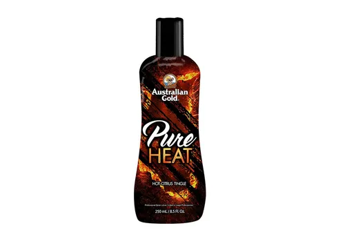 Australian Gold Pure Heat Bronzing Lotion 250 ml - Selbstbräuner mit intensiver Bräunungswirkung, für ein natürlich strahlendes Hautbild und langanhaltende Bräune.