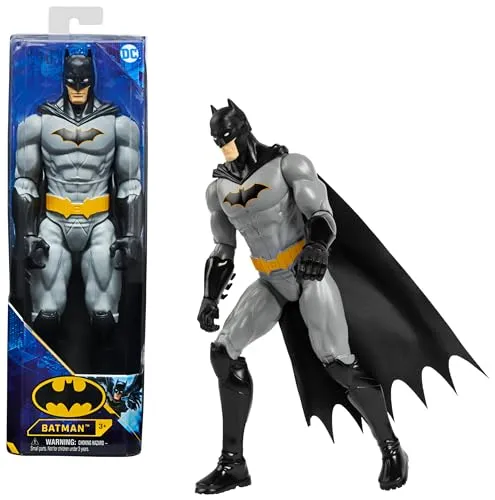 DC Comics Batman 30cm BATMAN Grey Rebirth-Actionfigur - Bat-Tech