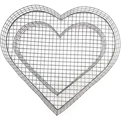 Gartenwelt Riegelsberger Herz Gitter in weiß von Gartenwelt Riegelsberger