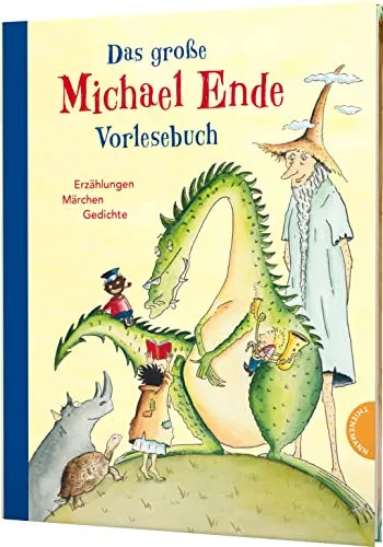 Das große Michael-Ende-Vorlesebuch: Geschichten, Gedichte und Rätsel für Kinder - Reime für Leseanfänger, fördert die Fantasie und Sprachentwicklung von Kindern ab 5 Jahren.