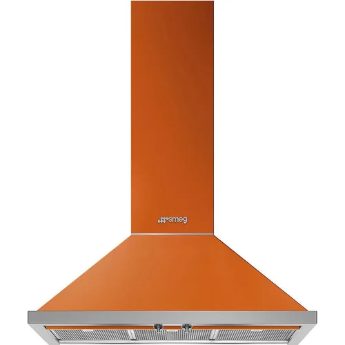 Smeg KPF9OR Dekor-Wandhaube Orange 90 cm Portofino von Smeg