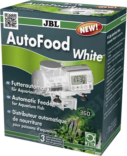 JBL AutoFood WHITE Futterautomat für Aquarienfische
