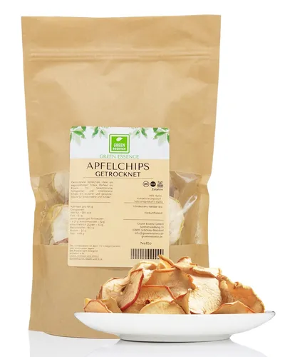 Apfel Chips 250g natürliche Naturbelassen Ungezuckerte getrocknete zum Backen