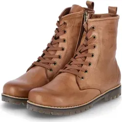 Braun Gr. 37 0342847 Wanderschuhe - Leicht gefütterte Wanderschuhe mit herausnehmbarer Innensohle und rutschfester Synthetik-Laufsohle, perfekt für komfortable Outdoor-Abenteuer.
