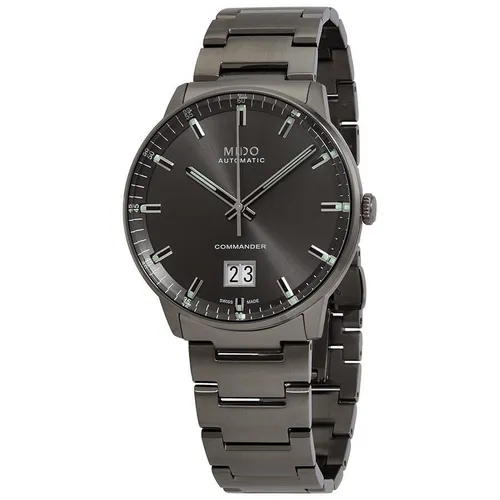 Mido Commander Automatic Dress M021.626.33.061.00 Herrenuhr - Armbanduhren für Herren, elegante automatische Uhr mit Saphirglas, wasserdicht bis 50m und stilvollem Edelstahlarmband für jeden Anlass.
