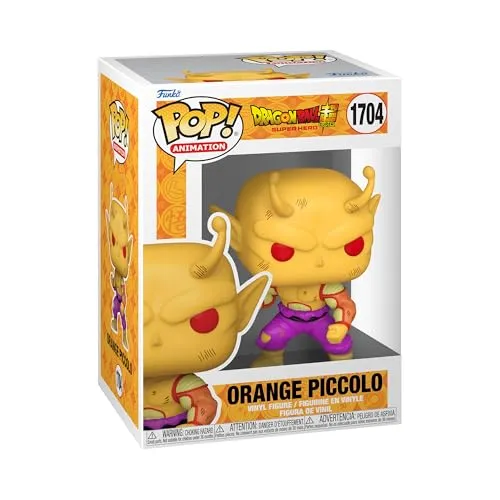 Funko Pop! Animation: DBSSH - Orange Piccolo - Dragon Ball Super Super Hero - Vinyl-Sammelfigur - Geschenkidee - Offizielle Handelswaren - Spielzeug Für Kinder und Erwachsene - Anime Fans