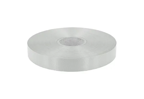 Star Geschenkband, Geschenkband Ringelband 19mm x 100m Rolle Silber