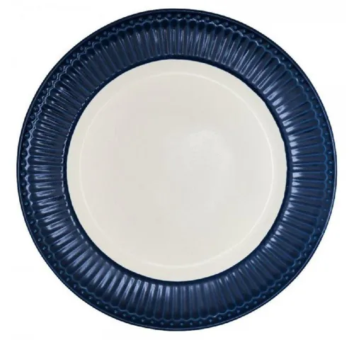 Greengate Speiseteller Dinner Teller Alice Dark Blue (26,5cm)