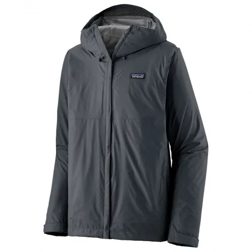 Patagonia Men Torrentshell 3L Jacket Smolder Blue (S) - Funktionsjacke mit 3-Lagen H2No Technologie für außergewöhnliche Wasserdichtigkeit und Atmungsaktivität, aus 100% recyceltem Material und PFC-frei für umweltbewusste Outdoor-Abenteuer.