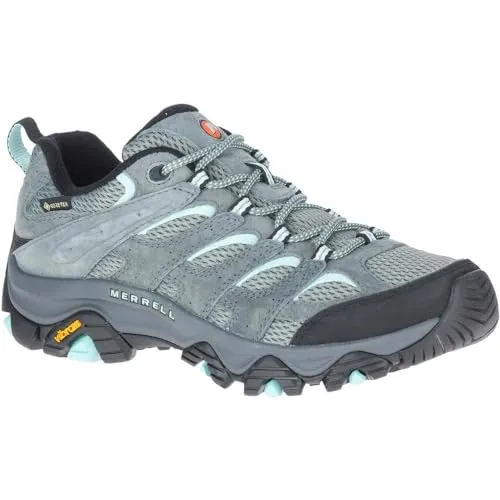 MERRELL Damen Multifunktionsschuhe MOAB 3 GTX - Der beliebteste Wanderschuh der Welt - Wanderschuhe mit hervorragendem Komfort und Langlebigkeit, neue Innensohle für bessere Unterstützung und Vibram Sohle für optimalen Grip.